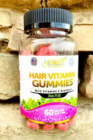 Gomitas de vitamina para el cabello