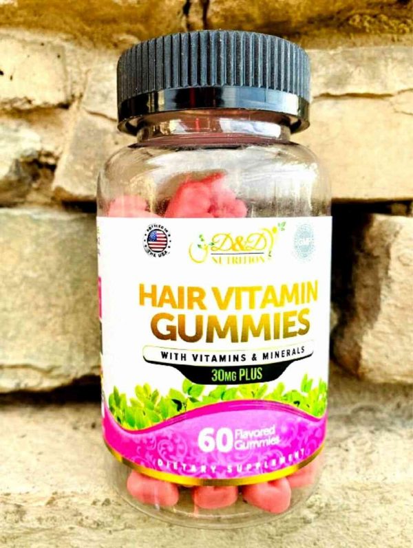 Gomitas de vitamina para el cabello